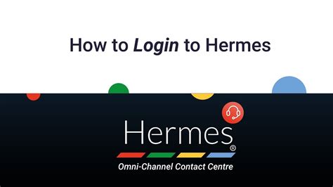 log in myhermes account.